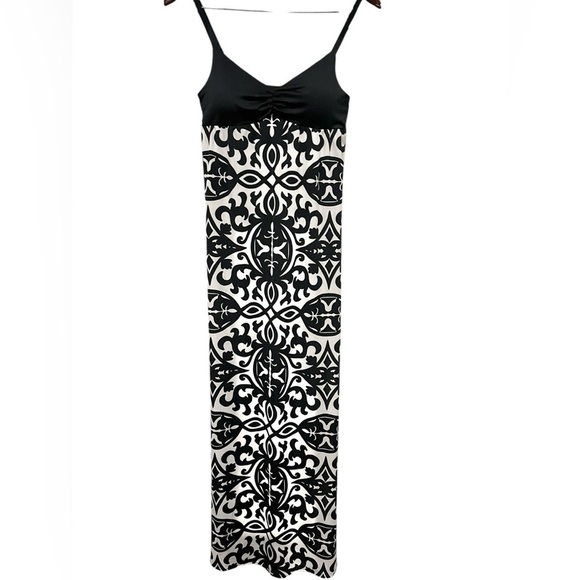 INC International Concepts Size Small Maxi 90s Y2K Style Slip Dress Stretchy - Picture 1 of 7